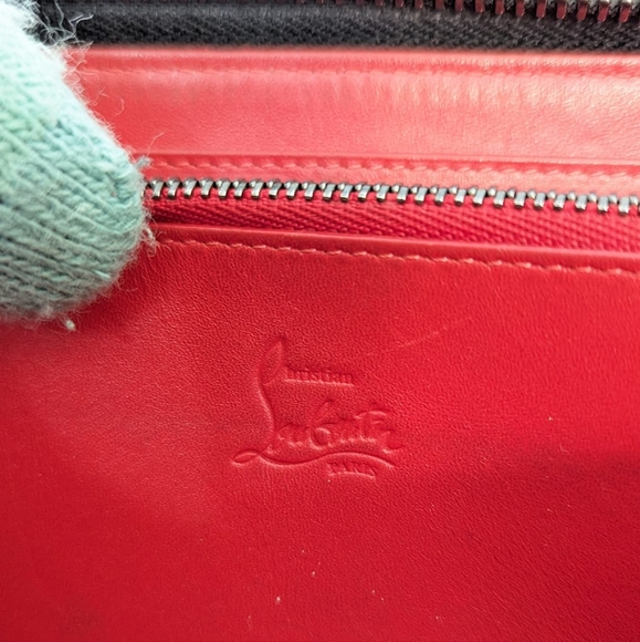 ✨️💎Authentic Christian louboutin Spike Stud Long Zippy Wallet - Picture 16 of 16